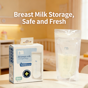 Sachets de conservation du lait maternel de 5 oz, pochettes verticales à double fermeture éclair, anti-fuite, adaptées au congélateur, pour la congélation et le stockage du lait maternel - Product Image 2