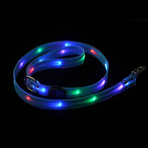 Bộ dây dẫn và vòng cổ chó LED sạc USB chống nước chất lượng cao, phát sáng - Product Image 6