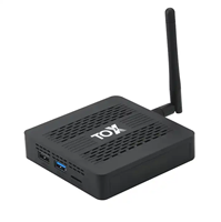 Ugoos TOX3 S905X4 Android 11 OTT Smart Quad Core Set-Top Box 4G 32G 2,4G 5G WiFi 1000M LAN RJ45 BlueT DDR3 para reproductores multimedia de TV