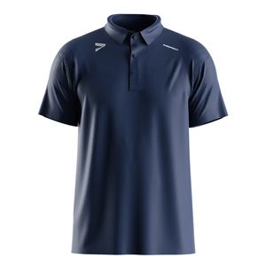 Polo de Hombre Refrigerante con Corte Láser y Unión sin Costuras, Camisa de Golf de Tela Transpirable de Secado Rápido con Diseño de Cuello Premium - Product Image 1