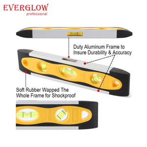 Magnetic <strong>Level</strong> Shockproof Torpedo 9 Inch Top Vial Alloy Frame 180 90 45 <strong>Degree</strong> <strong>Bubble</strong> <strong>Level</strong> - Product Image 3