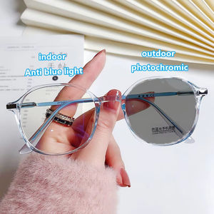 Fotocromático Anti Radiação Óculos Para As Mulheres Homens Azul Luz Óculos Computador Óculos Sombra Para As Mulheres Anti-uv Óculos De Sol - Product Image 3