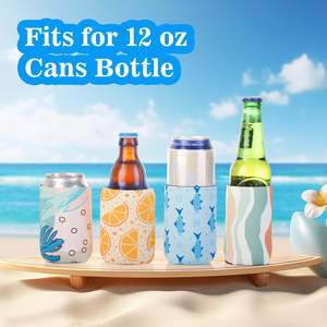Funda Aislante de Neopreno para Latas de Verano, Soporte para Bebidas, Decoración para Fiestas en la Playa y Piscina - Product Image 3
