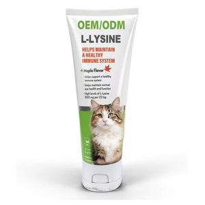 L-Lysine Supplement Ahorn-smaak Lysine Gel voor Honden, Katten & Kittens - Snelle Opname Anti-Virus Ondersteuning - Product Image 1