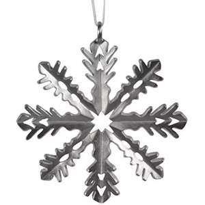 Nueva colección de adornos navideños y copos de nieve en metal hechos a mano en atractivos colgantes - Product Image 2