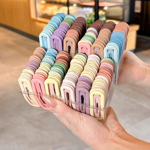 Haarclips Voor Meisjes 6 Stuks Geen Slip Metalen Snap Haarspeldjes Voor Kinderen Tieners Schattige Snoep Kleur Haarspelden - Product Image 2