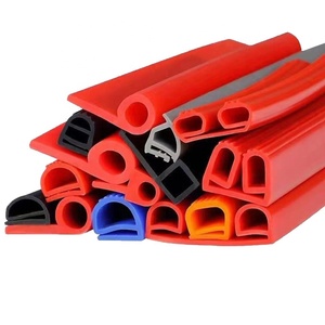 شريط مطاطي سيليكون مقاوم للحرارة على شكل حرف <span class=keywords><strong>U</strong></span> أو P لأبواب أفران المخابز، حشوة مطاطية واقية - Product Image 6