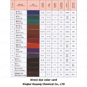 Pretty Fabric tinte de color marrón en polvo <span class=keywords><strong>Tintes</strong></span> directos Castaño directo N para teñir fibras de celulosa como algodón y viscosa - Product Image 5