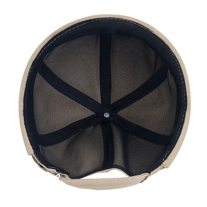 Adjustable Brimless Melon Hat Solid Color Breathable Sunshade Cap For Adults Spring Summer Street Style - Product Image 3