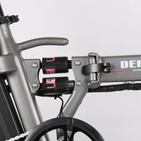 Vélo Électrique Pliant Urbain pour Adultes, Cadre en Acier, Moteur Brushless 48V 400W 350W, 14 Pouces, Vente en Gros Usine OEM, Petit Modèle Mini