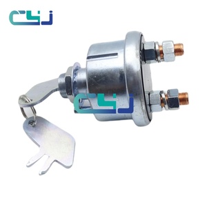 Interrupteur de démarrage, interrupteur d'allumage 7N-0718 7N0718 avec 2 clés pour excavatrice E320B E320D, interrupteur de batterie, pièces de machines de construction - Product Image 1