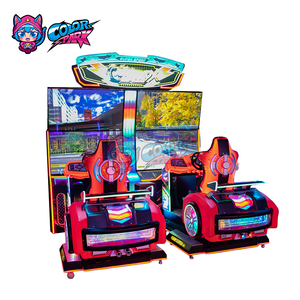 Colorful Park Nouvelle Machine de <span class=keywords><strong>Jeu</strong></span> de Course à Monnayeur Thunder <span class=keywords><strong>Speed</strong></span> 4 Écrans - Product Image 6