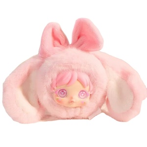 Coniglio carino scatola cieca all'ingrosso portachiavi di fascino animale di peluche con occhi in movimento scatole di mistero per lo zaino - Product Image 1