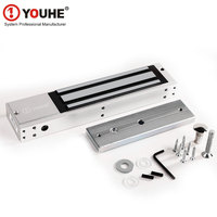 Cerradura Electromagnética de Alta Resistencia de 800 LB, Fuerza de Tracción de 350 KG, Salida de Relé NC de 12 V 24 V CC