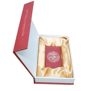 กล่องบรรจุภัณฑ์ไวน์แบบแข็งสั่งทำพิเศษสุดหรู กล่องของขวัญแม่เหล็กใส่ชาพร้อมช่องใส่ของ - Product Image 3