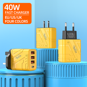 Nhà máy trực tiếp 4 cổng đa cổng loại C USB sạc nhanh sạc điện thoại 5V2A phổ nhiều thiết bị du lịch Adapter - Product Image 2