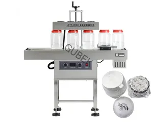 High quality LGYF-1900A machine for inserting induction cap seal in lids