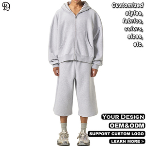 <span class=keywords><strong>Pantaloni</strong></span> Sportivi Personalizzati a Sette Punti per Uomo, Oversize, Lunghezza Media, Casual, <span class=keywords><strong>in</strong></span> Pile, Unisex, Larghi, Streetwear <span class=keywords><strong>con</strong></span> <span class=keywords><strong>Elastico</strong></span> <span class=keywords><strong>in</strong></span> Vita - Product Image 4