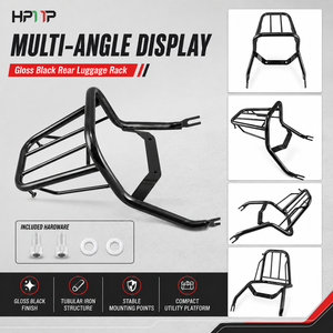 Porte-bagages arrière en fer pour moto, support de top-case, porte-charge arrière, accessoires compatibles avec <span class=keywords><strong>Honda</strong></span> <span class=keywords><strong>Monkey</strong></span> <span class=keywords><strong>125</strong></span> Monkey125 - Product Image 2