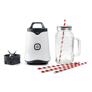 Frullatore personale Mix Go con caraffa in vetro da 400 ml per frullati e bevande - Product Image 2
