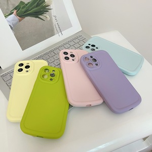 Funda antihuellas dactilares de silicona líquida a prueba de golpes con funda de teléfono con forro de microfibra para iPhone 15 14 13 12 11 - Product Image 4