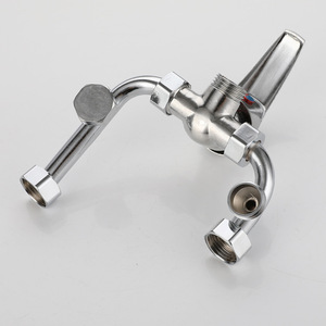 Robinet mélangeur en U 20 mm à poignée unique en laiton pour robinet de douche - Product Image 1