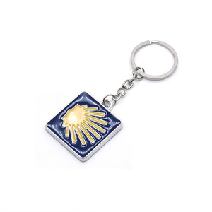 Llavero de Concha de Santiago, Aleación de Zinc, Metal, Portátil, Regalo de Viaje, Joyería, Colgante, Anillo - Product Image 1