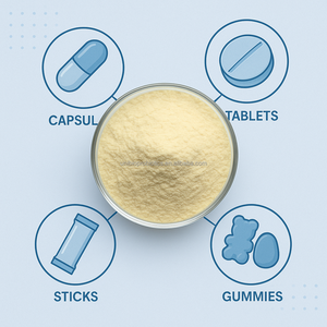 Poudre de probiotiques Lactobacillus Fermentum HLF67 haute puissance, matière première en vrac, certifiée GMP, stabilisée - Product Image 2