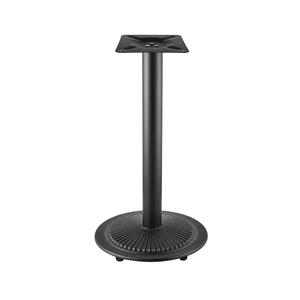 Base de Mesa Redonda de Hierro Resistente, Estilo Crisantemo, Pedestal de Columna Única, Mesas de Comedor para Restaurantes, Cafés y Centros Comerciales, Venta al Por Mayor - Product Image 6