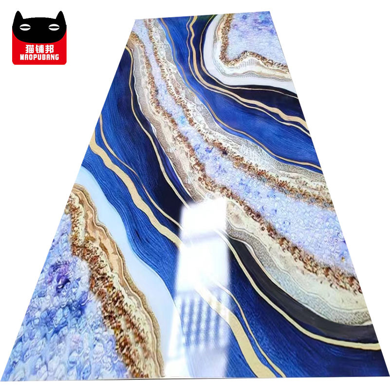UV Marble PVC Modern Waterproof Fireproof Wall Panels Cladding Boards ...