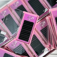 SEVEV PLUS ONE CASHMERE Extensions de cils en plateau, faites à la main, en PBT, véganes, sans cruauté, volume naturel, douces, faciles à éventaillement