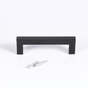 10PC Black Matte Square Cabinet Handles Drawer Pulls Knobs Kitchen - View #2