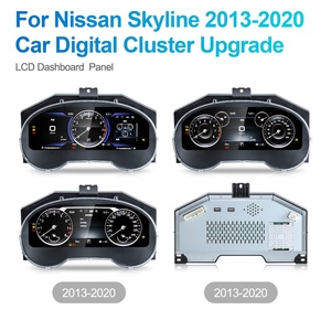 Écran virtuel 12,3 pouces pour Nissan Skyline 2013-2020, tableau de bord numérique de voiture, instrument numérique, écran LCD, tachymètre, cockpit virtuel - Product Image 4