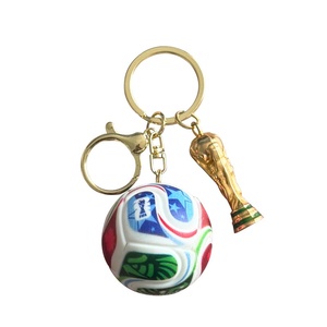 Nouveau design 2026 – Porte-clés de football 3D – <span class=keywords><strong>Mousqueton</strong></span> étanche pour sacs à dos, souvenir et cadeau pour les fans - Product Image 2