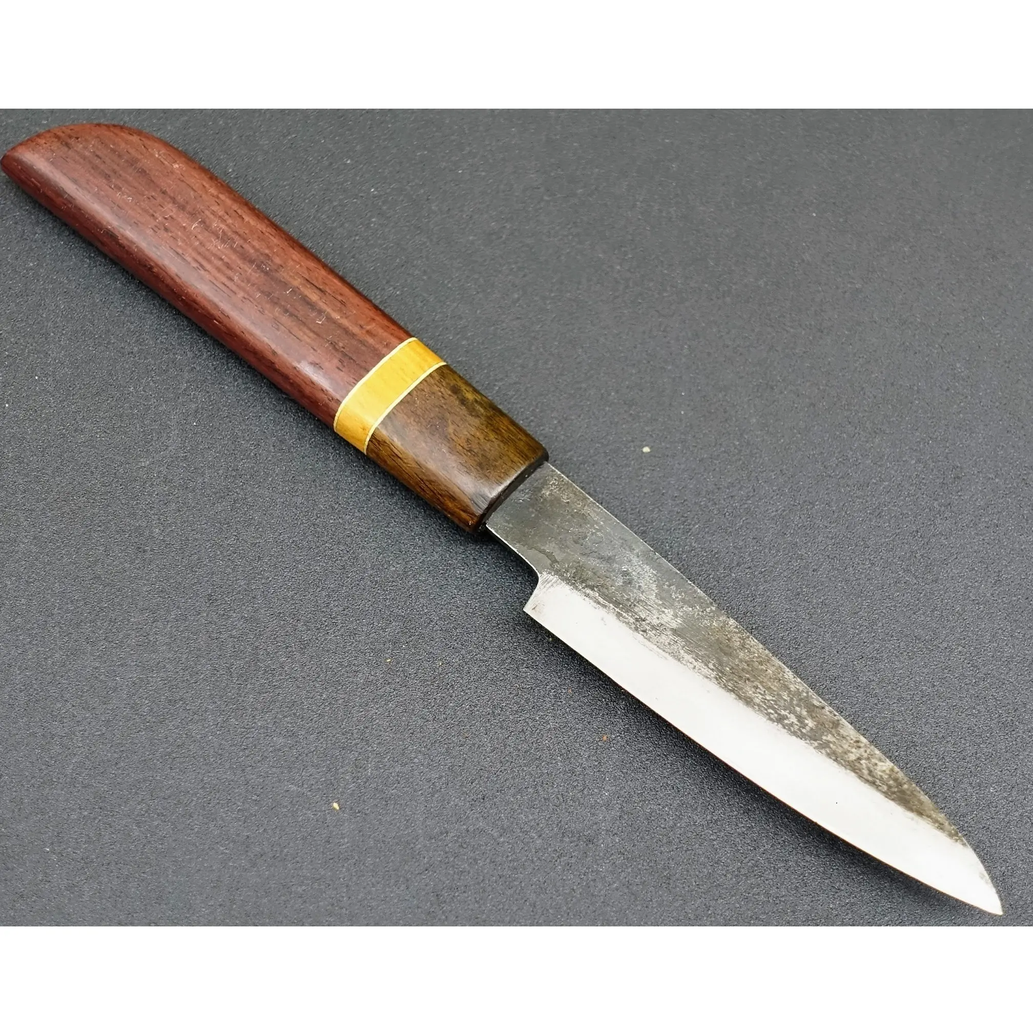 High Quality Carbon Steel Blade With Wood Handle Paring Kitchen Chef Knife