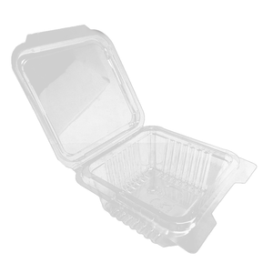 Excellent Quality Square Transparent Disposable Food Container Fruit Salad Container Packing Box Refrigerator