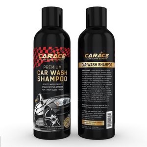 Tùy Chỉnh Không Thấm Nước Chăm Sóc Xe Nhãn Sản Phẩm Lá Vàng Tự Động Làm Sạch Rửa Dầu Gội/Sáp Dán Cuộn In Ấn Bao Bì Nhãn Chai - Product Image 3