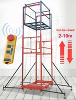 Plateforme Échafaudage Mobile Télescopique Automatique Électrique 0.3 Tonne 0.5 Tonne, 2-8 Mètres, pour Construction