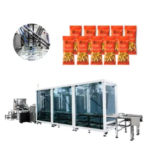 Hochleistungs-Delta Roboter-Hersteller 4-Achsen-Delta Roboterarm für Kaffee Pfeffer-Trail-Mix Snacks-Beutel