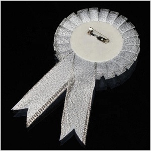 Negro Blanco Novia a ser Rosette <span class=keywords><strong>Boda</strong></span> nupcial novio insignia - Product Image 5