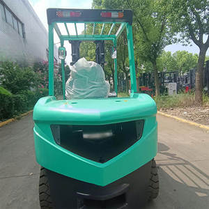 Original Engine Japanese Mitsubishi 3.5T Diesel Forklift Used Construction <b>Transporting</b> Machine Internal Combustion Lift Truck - Product Image 4