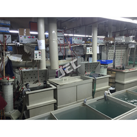 Machine d'anodisation du titane Yixi JEC, machine de placage or et zinc avec réservoir central et redresseur d'électrolyse