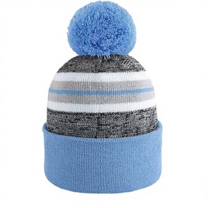 Bonnet de ski unisexe 100 % acrylique, chaud pour l'hiver, tricoté sur mesure, respirant, imperméable, avec broderie 3D, idéal pour les voyages - Product Image 3