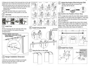 WEKIS Rail coulissant en acier au carbone noir de haute qualité pour porte de grange, design moderne, garantie de 2 ans - Product Image 6
