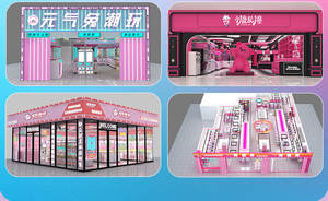 Machine à grue d'arcade multijoueur à pièces Grabber Blind Box Island Machine - Product Image 6