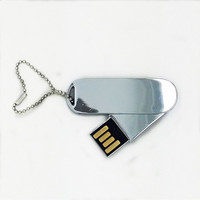 USB Flash Drive logam promosi harga terbaik disk usb putar 128MB