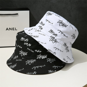 Casquettes de pêcheur en coton brodées avec logo personnalisé réversible, impression intégrale, avec étiquette de marque privée - Product Image 4