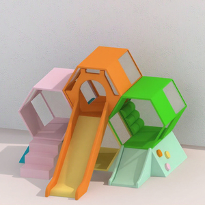 Hot Bán Trẻ Em Khối Bọt Trẻ Mới Biết Đi Sân Chơi Trong Nhà Mềm Chơi Set Tổ Ong Trượt Mềm Chơi Thiết Bị - Product Image 1