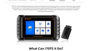 Neues Scan-Tool Auto diagnose tools FOXWELL I70TSII OBD2 4-teilige Sensoren <span class=keywords><strong>TPMS</strong></span>-Vollsystem diagnose mit 40 speziellen Reset-Funktionen - Product Image 6