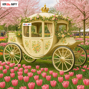 Fabricants de calèches royales dorées modernes de luxe au design unique, prix d'usine, pour la vente - Product Image 6